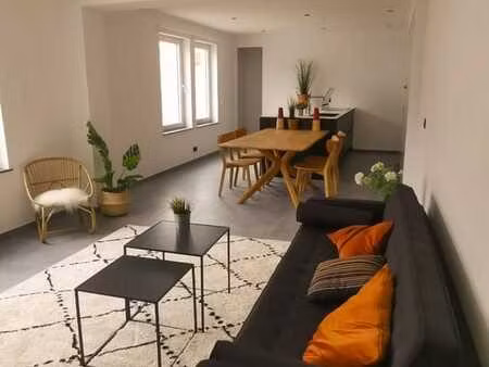 appartement 2ch  bernissart  epc a  jardin