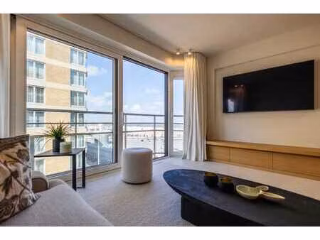 superbe appartement avec vue frontale sur mer (place rubens)