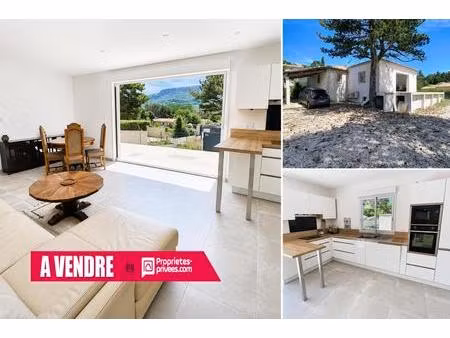maison de plain-pied prête à vivre avec vue exceptionnelle sur la sainte-baume