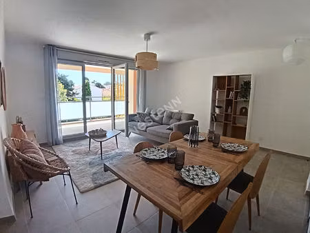 appartement t3 de 61 50m² avec terrasse de 8 50m² et 2 places de parking