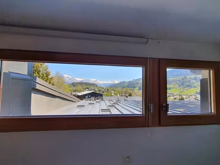 vente appartement 1 pièce 27 m² megève (74120)