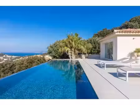 corbara - villa vue mer panoramique exceptionnelle