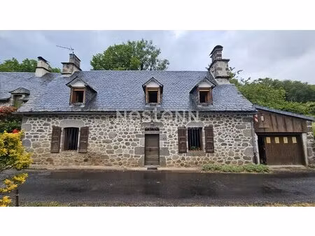 a vendre à saint martin valmeroux  au coeur du pays de salers  maison avec garage et deux.