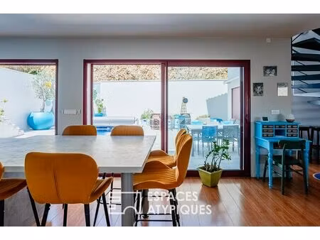 villa contemporaine avec piscine - hauts de narbonne