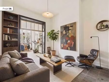 saint-gilles - parvis / porte de hal | immeuble mixte
