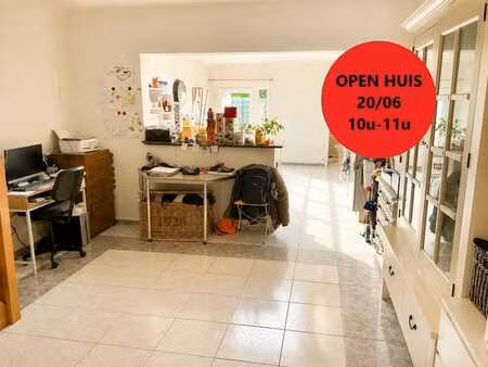 open huis zaterdag 20/06 van 10u tot 11u. charmante gezin...