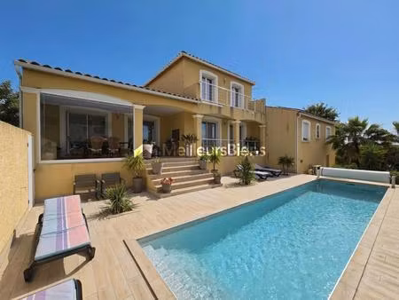narbonne 11100 villa familiale de caractère de 185 m²  4 chambres et garage aménagé sur 81