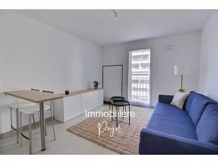 location saint-giniez 13008 marseille - studio lumineux résidence récente