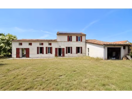 vente maison 6 pièces 191 m² soubran (17150)