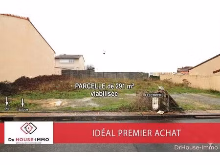saint- lys (centre-ville): terrain à bâtir viabilisé de 291 m²