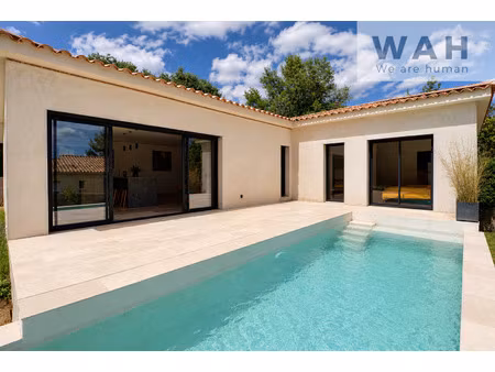 villa contemporaine 2024 120 m2  piscine  double garage et