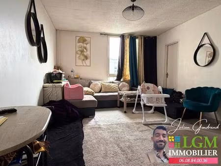 nîmes - pissevin - appartement 2 pièces de 48 m²  avec cave
