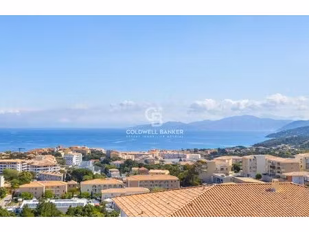 l'ile-rousse - charmant t3 standing - vue mer imprenable - cave  parking & garage