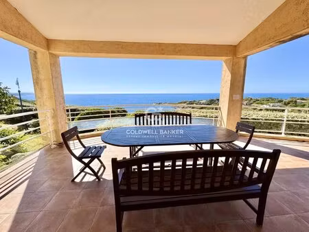 marine de davia - villa vue panoramique – piscine – plage à pied