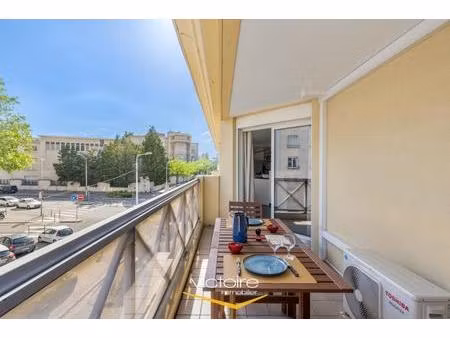 lyon 3ème montchat - grange blanche  magnifique t3 bis familial en duplex avec balcons