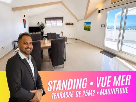 vue mer & terrasse plein ciel — appartement t4 80 m² dernier
