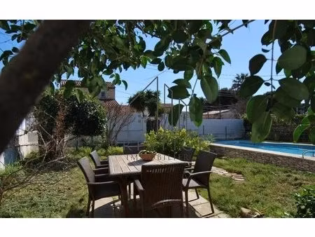 maison t3 de 94m²- jardin 650m² avec piscine