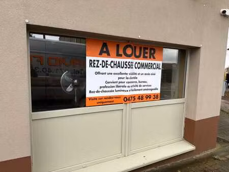 local commercial lumineux à louer châtelet
