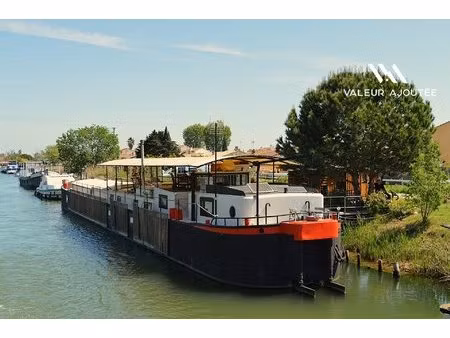 péniche 166 m² de surface habitable