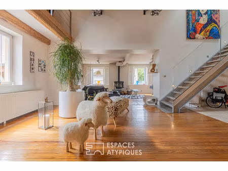 authentique corps de ferme réinventé