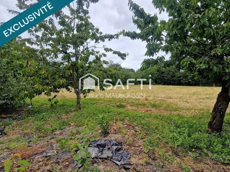 vente terrain à batir 2395 m² à grand-auverné (44520)  53 500 €
