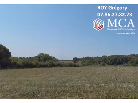 vente terrain 672 m² à meursac (17120)  70 000 €