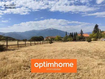 vente terrain 1000 m² à arboussols (66320)  76 000 €