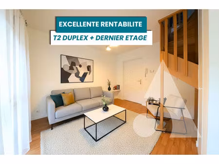 [excellente rentabilité] duplex dernier étage et dpe c