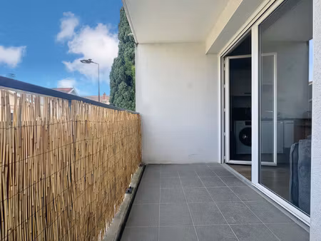 studio meublé haut de gamme de 20 75 m2 avec balcon  toulous