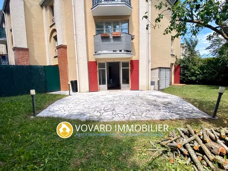 f3 meublé avec beau jardin