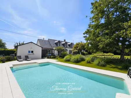 longère rénovée avec piscine  4 chambres  dépendance et garage à 20 min de vendôme