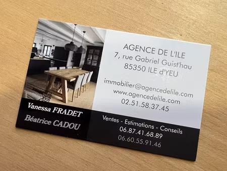 vente locaux professionnels 0 pièces 160 m² à port joinville (85350)  465 750 €