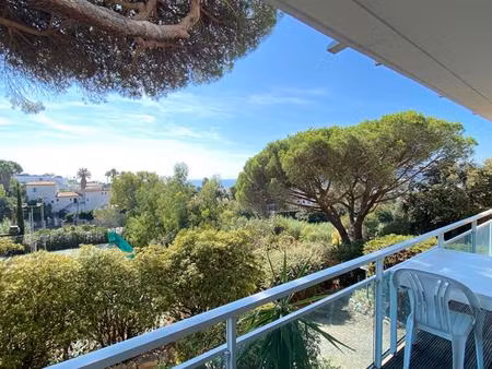 le cannet - appartement 3 pièces - vue mer