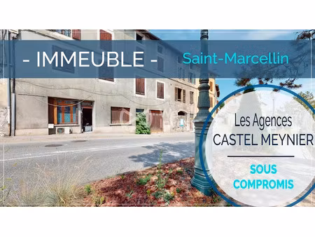 vente immeuble 210 m² à saint-marcellin (38160)  99 000 €