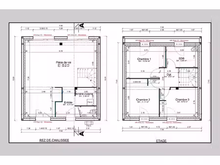 terrain viabilisé de 210 m2 en plein centre ville