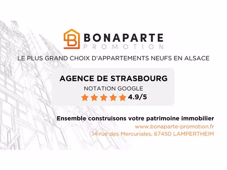 vente appartement 2 pièces 60 m² barr (67140)