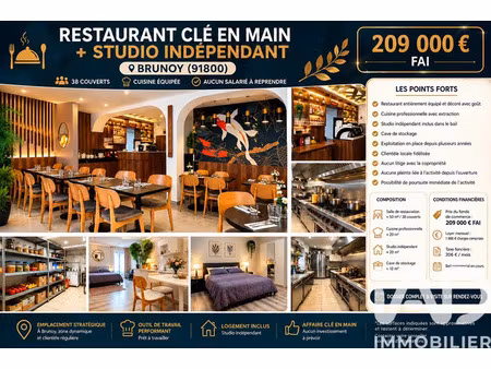 restaurant à brunoy (91800)