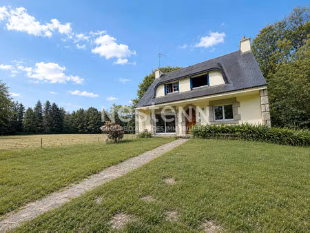 bignan - aux portes de locmine - maison 4 chambres et son parc de 6600 m²