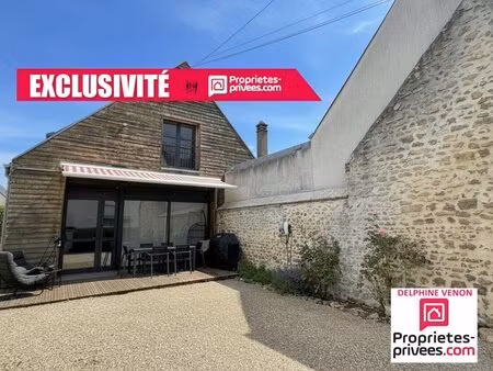exclusvité -maison de standing 3 chambres en hypercentre proche loire et commerces