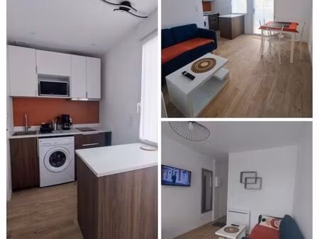 t2 meublé 27 m² - refait à neuf – idéal étudiant (septembre à juin)