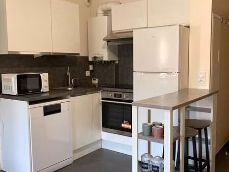 appartement proche gare avec box et jardin