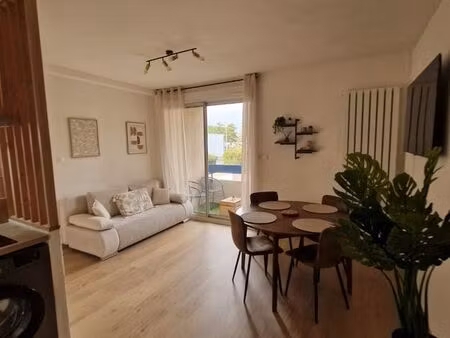 appartement t2 meublé lumineux – narbonne/quartier l'egassiairal – 38m²
