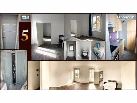 appartement rénové  spacieux et lumineux sans vis-à-vis - hyper centre- internet fibre off