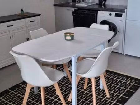t3 meublé 62 m² – balcon sans vis‑à‑vis – 2 parkings couverts – rue gustave gounhouillou