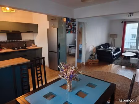 appartement t3 meublé brest petit paris 68m²
