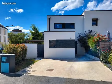 maison récente t3 meublée avec jardin - quartier calme entre chu et hauts de saint-aubin