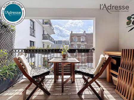vente appartement 3 pièces  74.00m²  puteaux