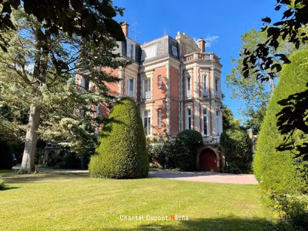 vallee de l'eure - propriété fin xixème sur un parc bordant