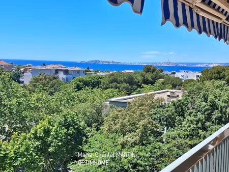 13008 marseille appartement de t4 lumineux avec balcon et vue mer – confort  calme