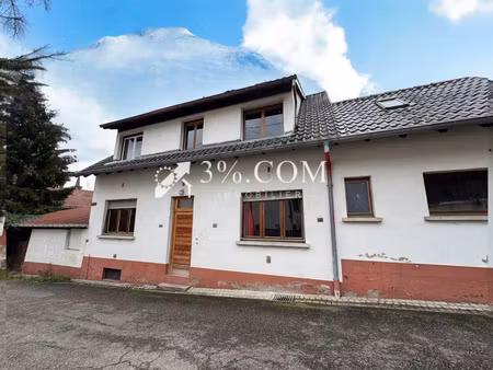 3%com maison 183m2 à renover avec 4 garages